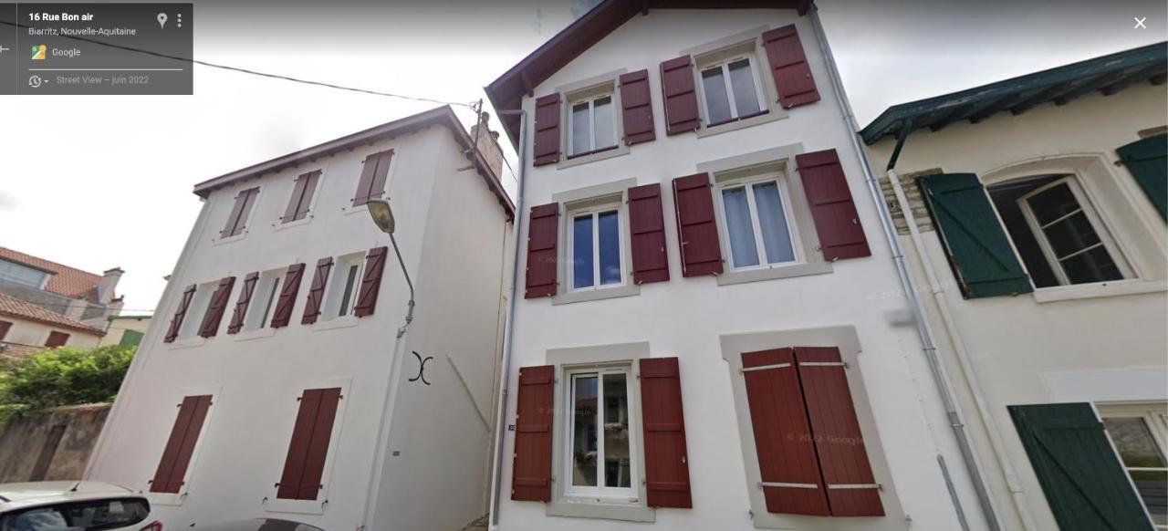 Biarritz Centre, Pres Avenue De Verdun, Cosy Apt 2 Pieces , Salon , Chambre Separe, Rue Tres Calme A 10 Minutes A Pied De La Grande Plage Экстерьер фото
