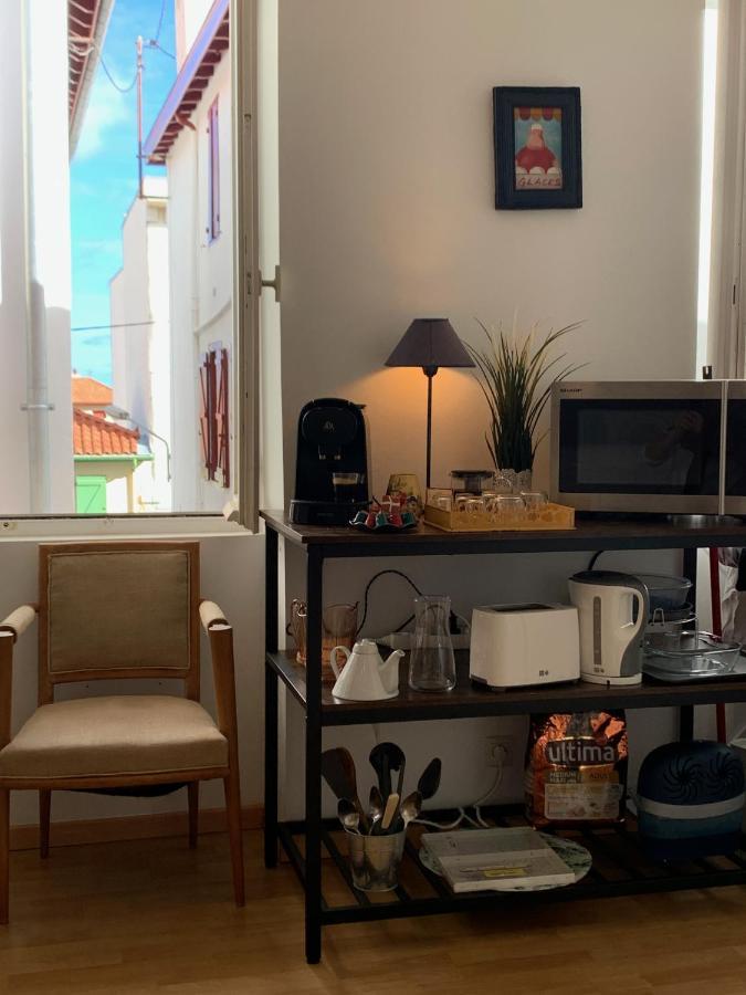 Biarritz Centre, Pres Avenue De Verdun, Cosy Apt 2 Pieces , Salon , Chambre Separe, Rue Tres Calme A 10 Minutes A Pied De La Grande Plage Экстерьер фото